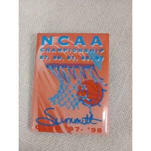 1997-98 Summitt Club NCAA Champions Pinback‎ Button Lady Vols Women's Basketball